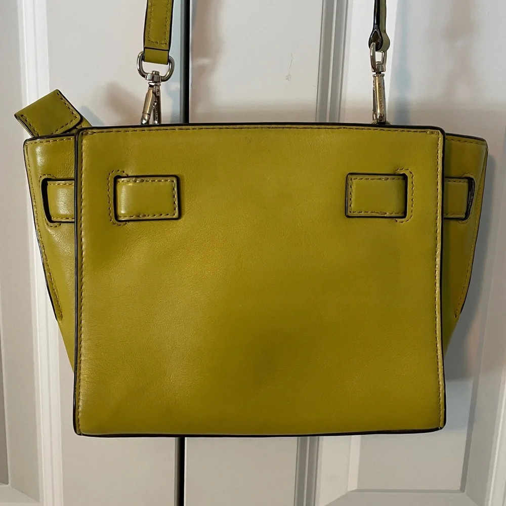 Michael Kors Apple Green Hamilton Crossbody